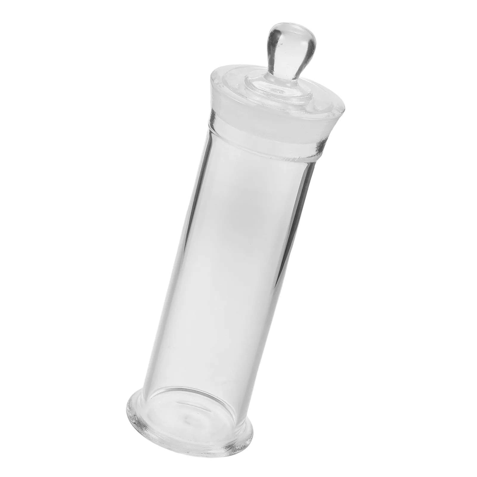 

Glass Specimen Bottle Airtight Clear Glass Laboratory Display Bottle for Longterm Specimen Preservation Sample Showcase Jar