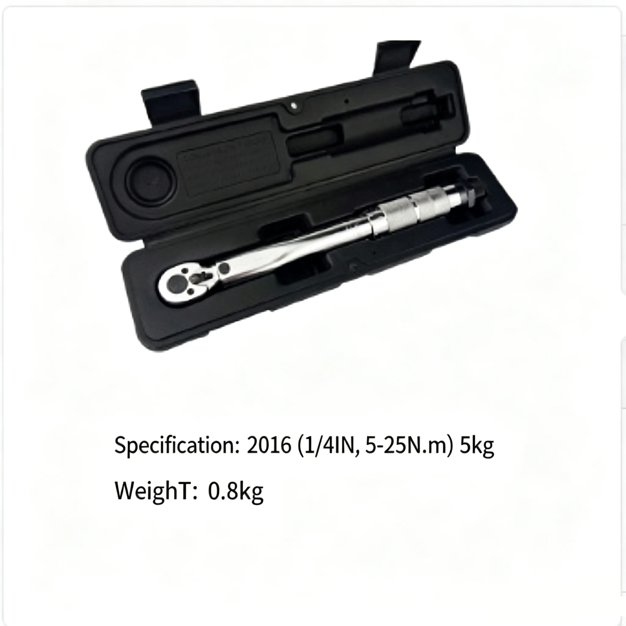 5-25N.m Micrometer Car Motorbike Disassembly Tool Professional Adjustable Torque Wrench 1/4'' Drive Spanner Hand Tool