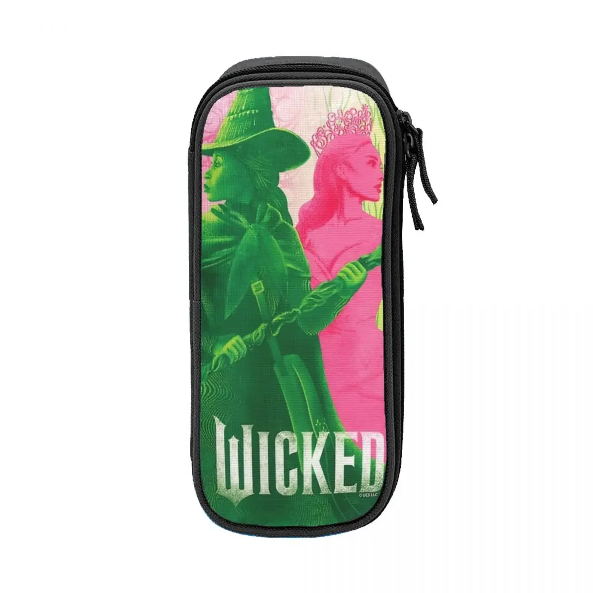 Wicked For Good Glinda And Elphaba Pencil Cases Pencilcases Pen Large Storage Pencil Bags Students School Zipper Stationery
