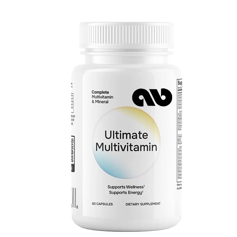 

Ultimate multivitamins, multiple minerals, and superfoods contain a mixture of 42 fruits and vegetables, with 60 capsules