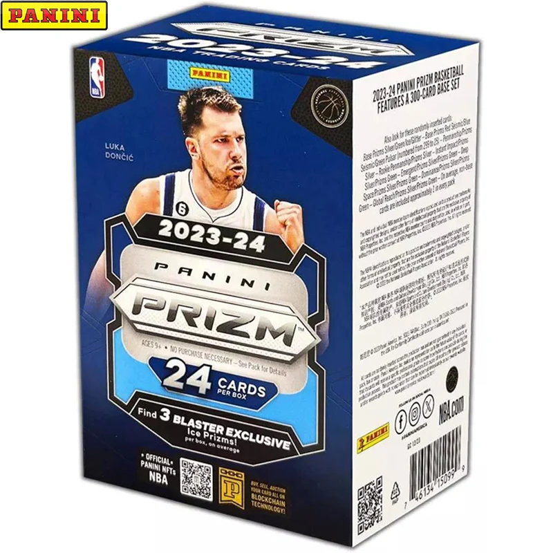 

2023-24 Panini Prizm баскетбольная торговая карточка Blaster Box - 24 баскетбольных карточки в коробке Бесплатная доставка