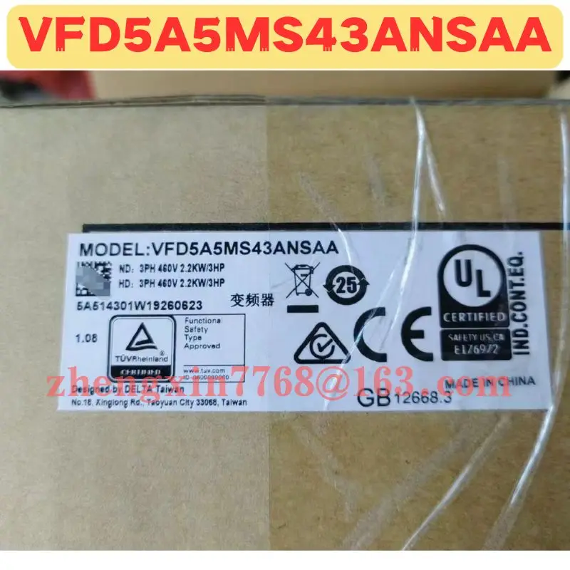 Brand New Original VFD5A5MS43ANSAA Frequency Converter