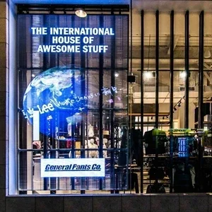 Layar led 1 indoor untuk shopwindow