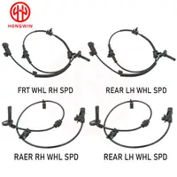 Sensor ABS antibloqueo de velocidad de rueda de freno delantero y trasero para Buick Chevrolet Cruze Vauxhall OPEL ASTRA AMPERA ZAFIRA 13329258 12842463