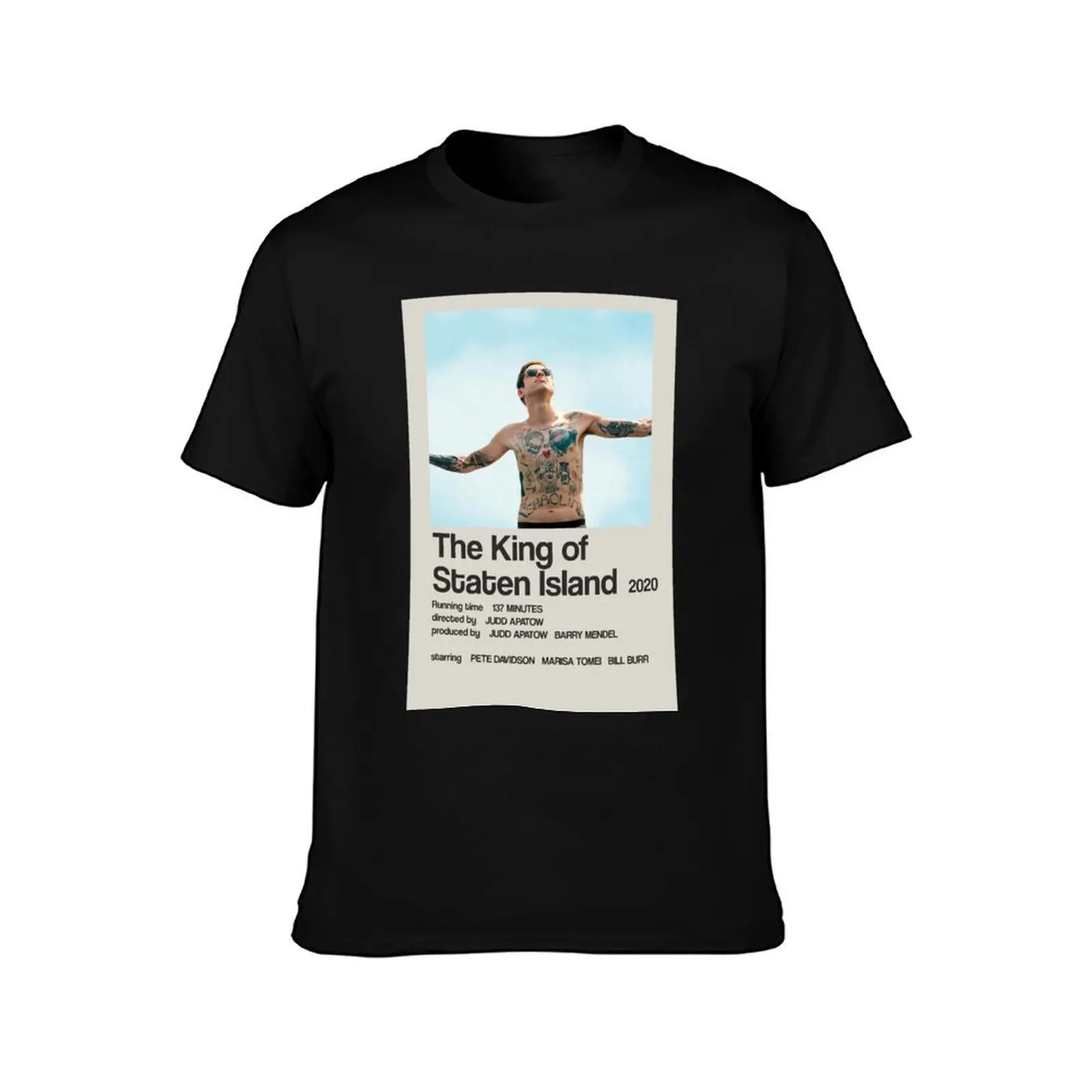 The King of Staten Island - Pete Davidson Minimalist Poster T-Shirt Holiday Party for Men T-Shirt