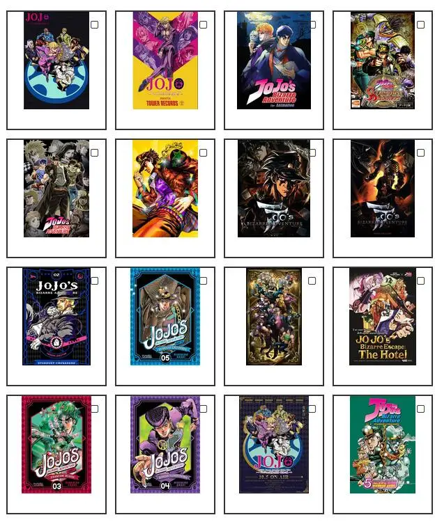 

JoJo s Bizarre Adventure Action Japan Anime Print Art Canvas Poster For Living Room Decoration Home Wall Decor Picture