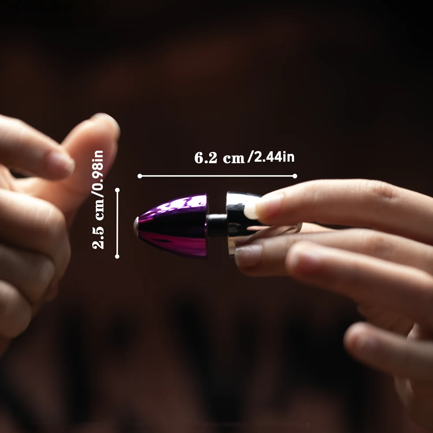 Juego de 3 uds de deslizadores EDC Fidget, deslizador de empuje, Spinning TopFidget, juguetes para aliviar el estrés para adultos, juguetes magnéticos de descompresión portátiles