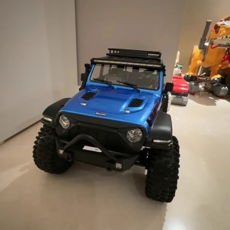 New V3 Yk4082 1/8 Remote Control Electric Simulation Four-Wheel Drive Two-Speed Climbing Off-Road Vehicle Differential Speed Toy