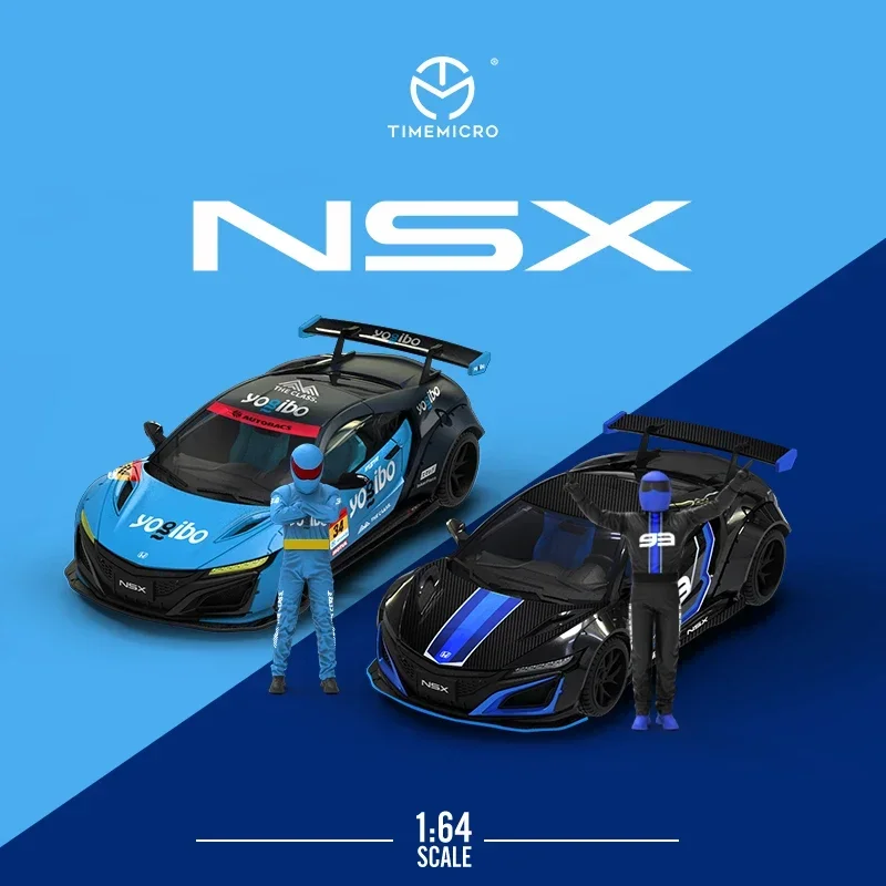 

Time Micro1:64 1:64 Nsx #34 /# 93 Diecast Model Car