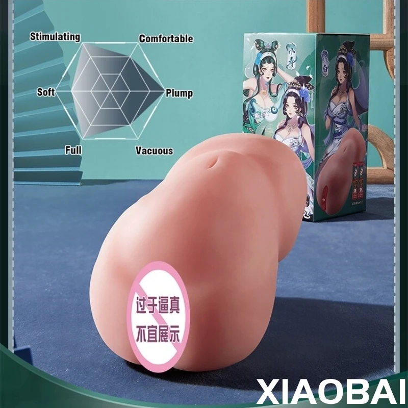 3D Artificial Vagina Men Masturbators Male Masturbation Product Pocket Pussy Realstic Vagina Toys for Men Aircraft Cup Exerciser