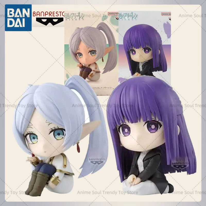 Bandai Namco Banpresto Genuino Frieren: Beyond Journey's End Frieren Fern Q Versione Postura seduta Figura Modello Disponibile Toygift