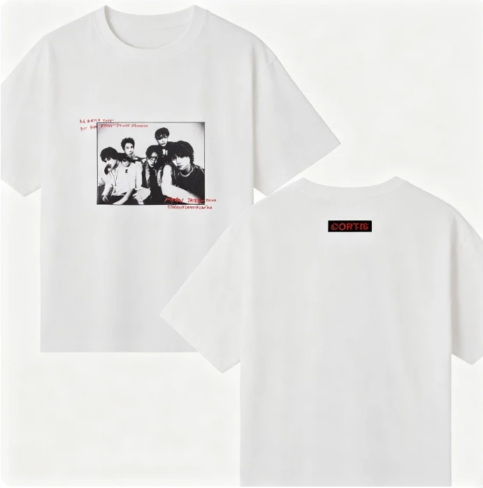 2026 Retro Rock Band Portrait Print T‑shirt Unisex Vintage Music‑Inspired Graphic Short Sleeve Casual Cotton Daily Street Tee