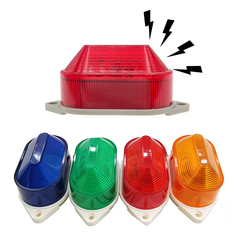 

Комплект из 4 светодиодных стробоскопов TB40 высокой яркости с зуммером, 12В/24В/220В, IP44, сигнальная лампа для автомобилей, лодок, морского транспорта