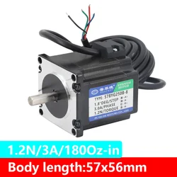 NEMA23 Stepper motor 2 phase 4-Leads 1.2N/1.8N/2.3N/2.5N/2.8N for CNC Router Laser Engraving Machine and 3D printer