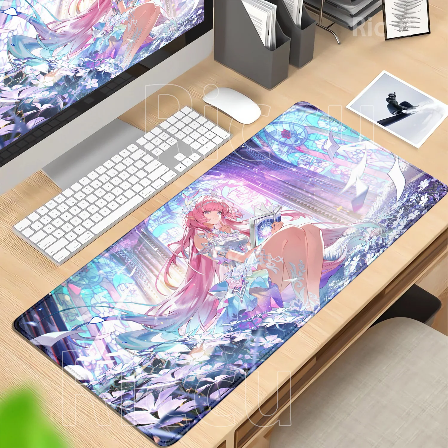 Mouse Pad Honkai Star Rail Cyrene HD printing Pretty Gaming Lock Edge Large Rubber Anime kawaii Mousepad Laptop offices Desk Mat