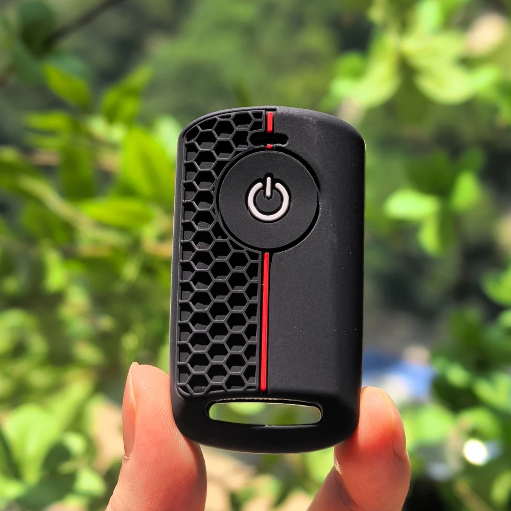 Silicone Motor Remote Key Case Cover for Yamaha Nmax 2021/2022 NVX NVX155 XMAX XMAX300 QBIX AEROX JAUNS 2018 2019 Accessories