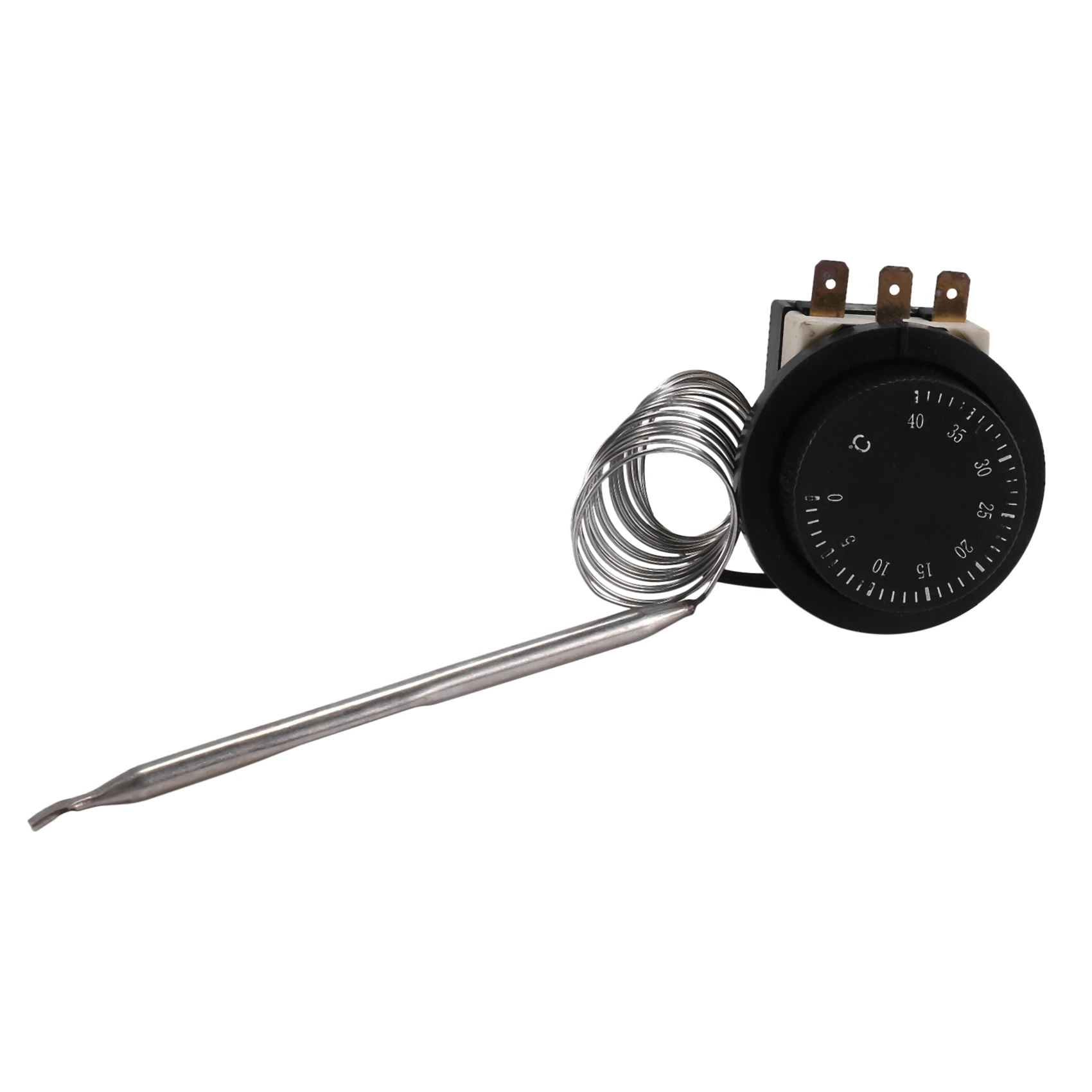مفتاح التحكم في درجة الحرارة ، ترموستات شعري ، 1NC ، 1NO ، AC nc V ، nc V ، 16A ، 0-40C