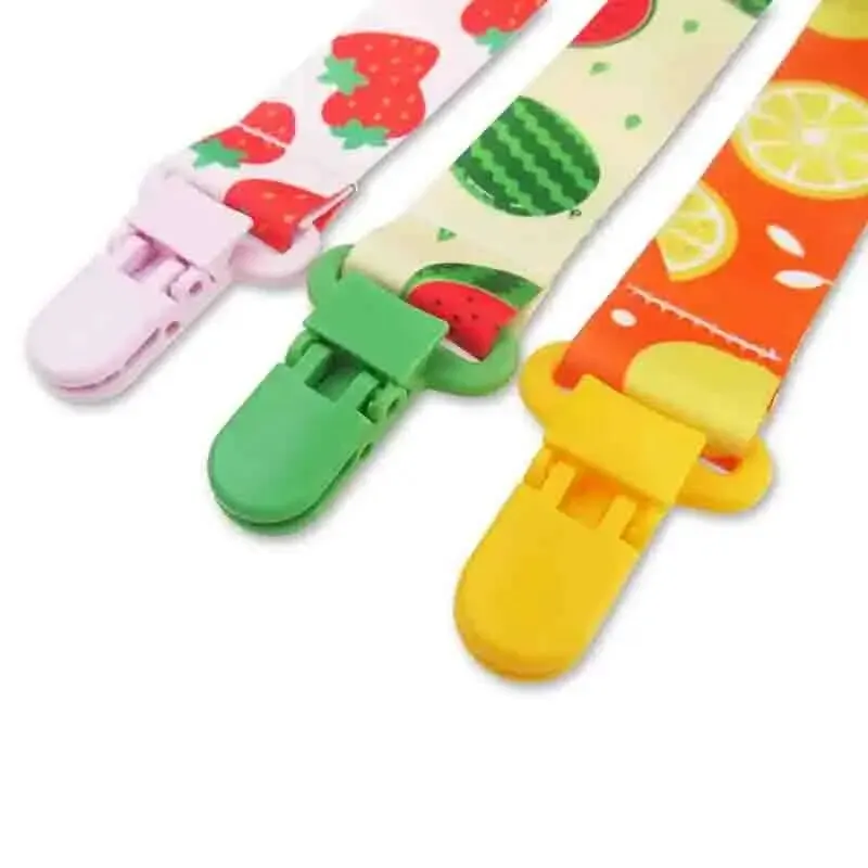 Baby Pacifier Clip Set, Pacifier Chain, Pacifier Holder, Baby Pacifier Clip, 3-Piece Set