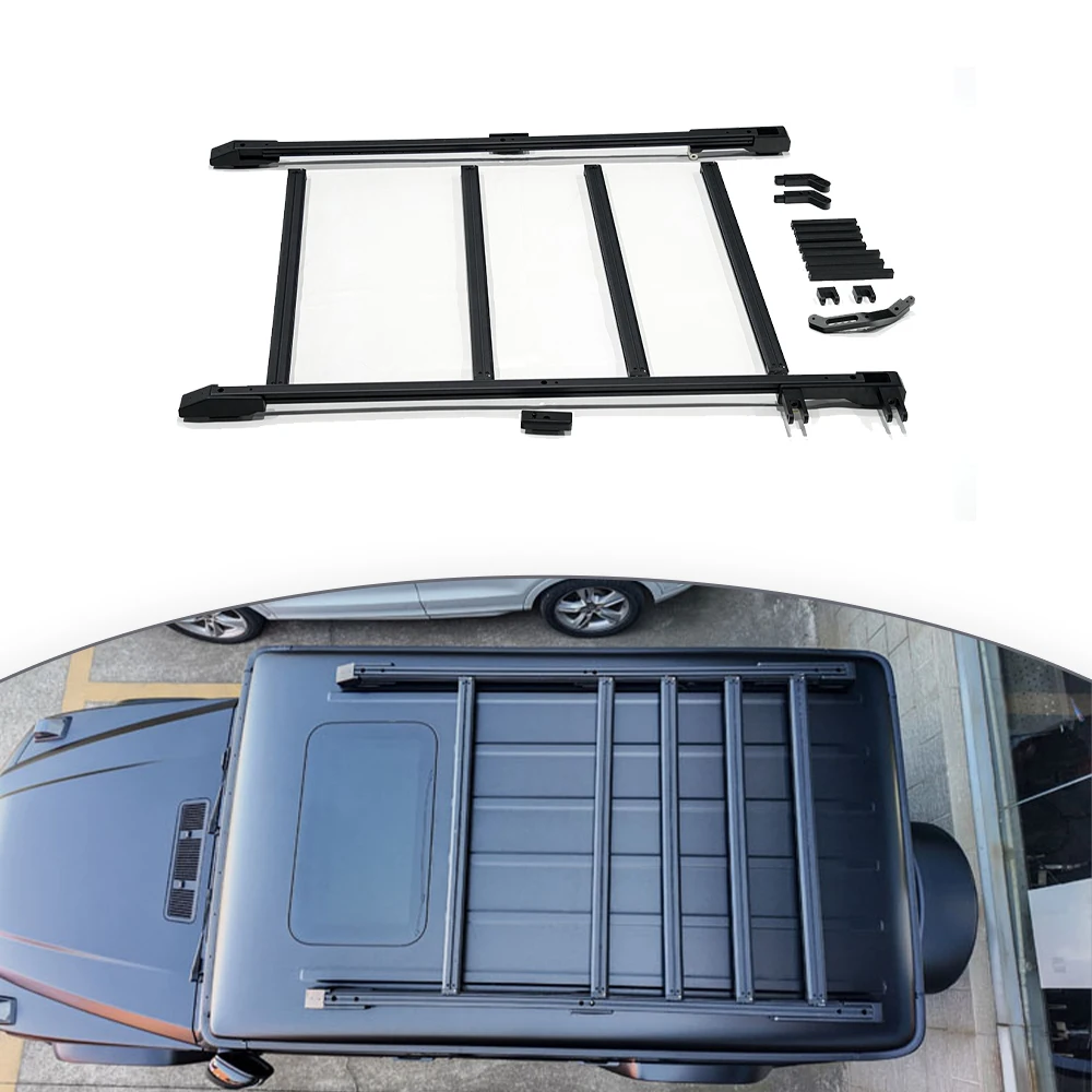 

Багажник на крышу Flying Wing W465 G Works Style с лестницей G63 G500 G450D Багажник на крышу Высококачественный багажник на крышу снаружи