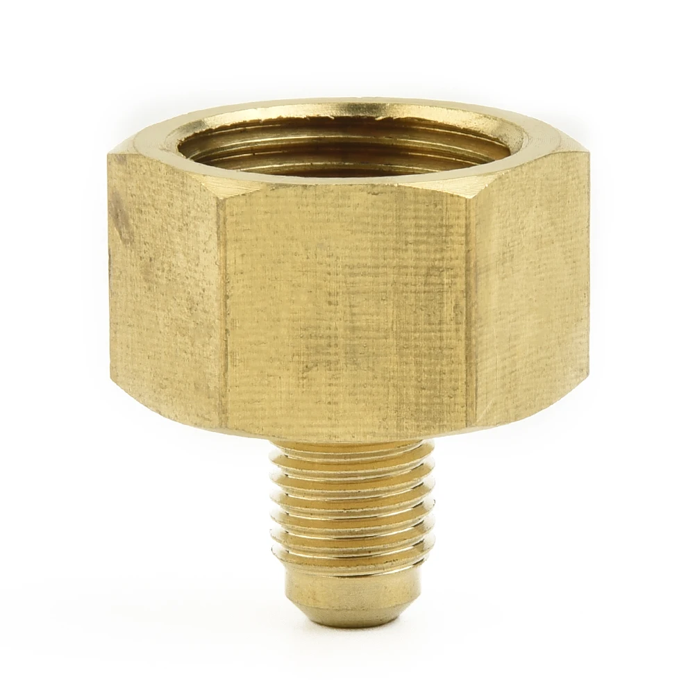 Car Conditioner Adapter Bottle Adapter For R134A 5/8" To 1/4'' SAE Brass Car Adapter Accessories Right-hand Thread