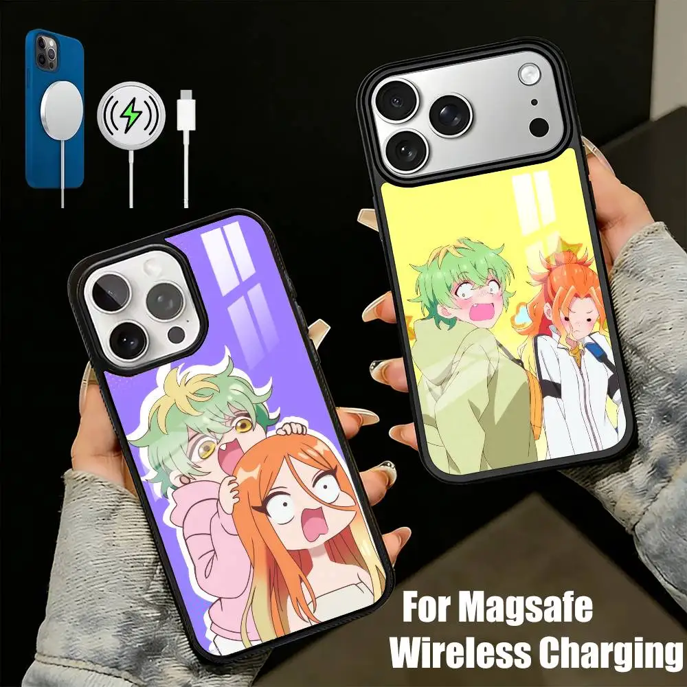 Anime M-MikadoS S-Sanshimai Phone Case For iPhone17,16,15,14,13 Plus,Pro Max Magnetic For Magsafe Wireless Charging