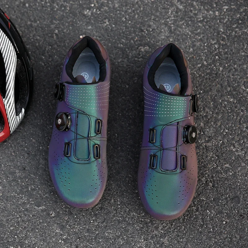 Novos sapatos de ciclismo dos homens spd com bloqueio de bicicleta de estrada sapatos esportivos de corrida ao ar livre montanha mtb pedal sapatos esportivos masculinos 37-47 #