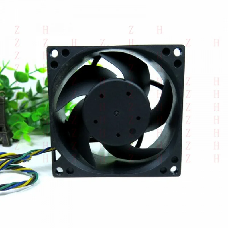 XXZ untuk CHC8012BB-N-AH 8038 12V 0,37A Kipas Kontrol Suhu PWM 4-kabel untuk Server Dell