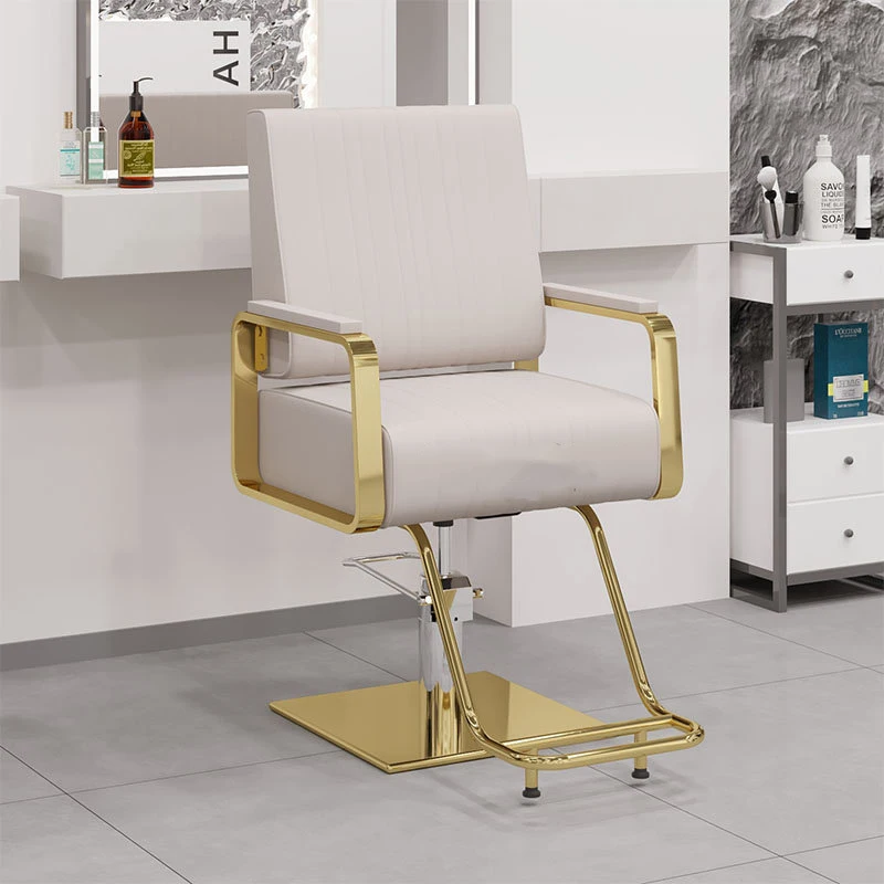 

Vintage Trendy Barber Chairs Nordic Luxury Fashionable Barber Chairs Design Modern Beauty Cadeira Manicure Salon Furniture