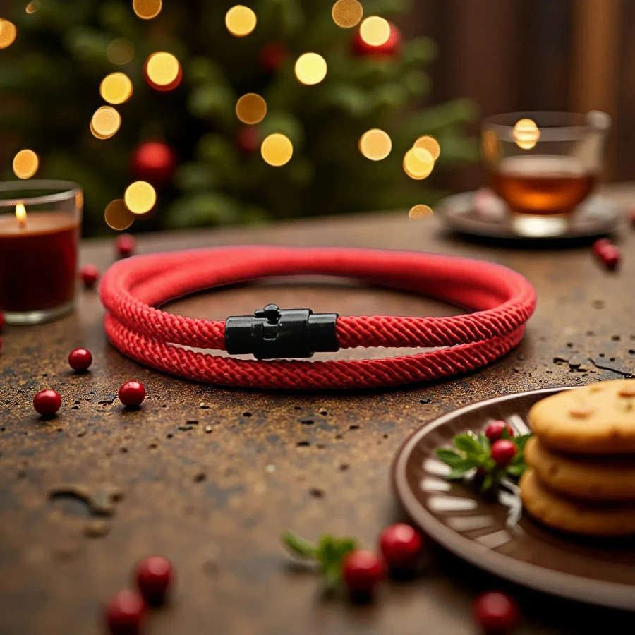 Noter 2026 New Year Rope Bracelet Unisex A Grade 4mm String Charm Braslet Handmade Braided Friendship Braclet Boyfriend Gift