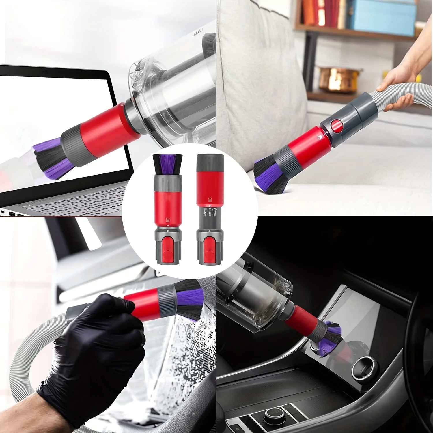 مرفق خرطوم فرشاة دايسون غير قابل للخدش لأجزاء المكنسة الكهربائية V7/V8/V10/V11/V15 خفيفة الوزن ومتينة