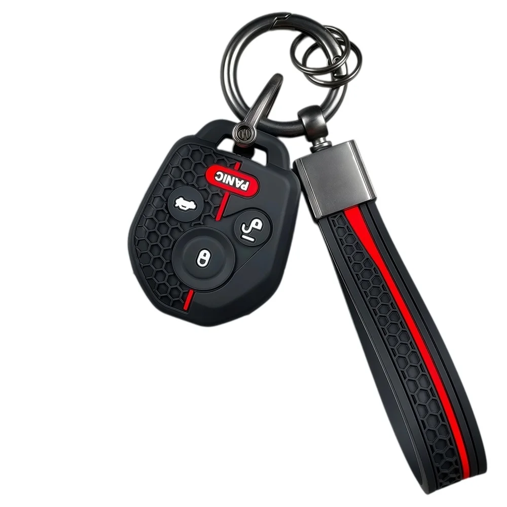 Silicone Car Key Case Cover Car Remote Key Shell for Subaru Forester Outback Legacy 2008- 2014 Key Fob Case