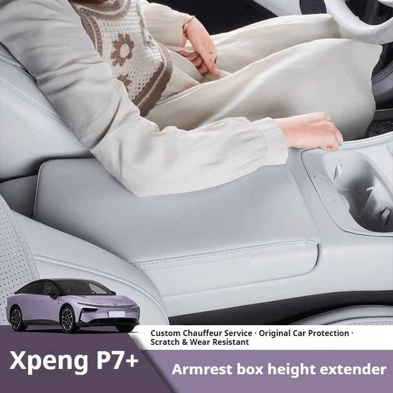 for-xpeng-p7-xiaopeng-p7-center-armrest-booster-pad-nappa-leather-interior-modification
