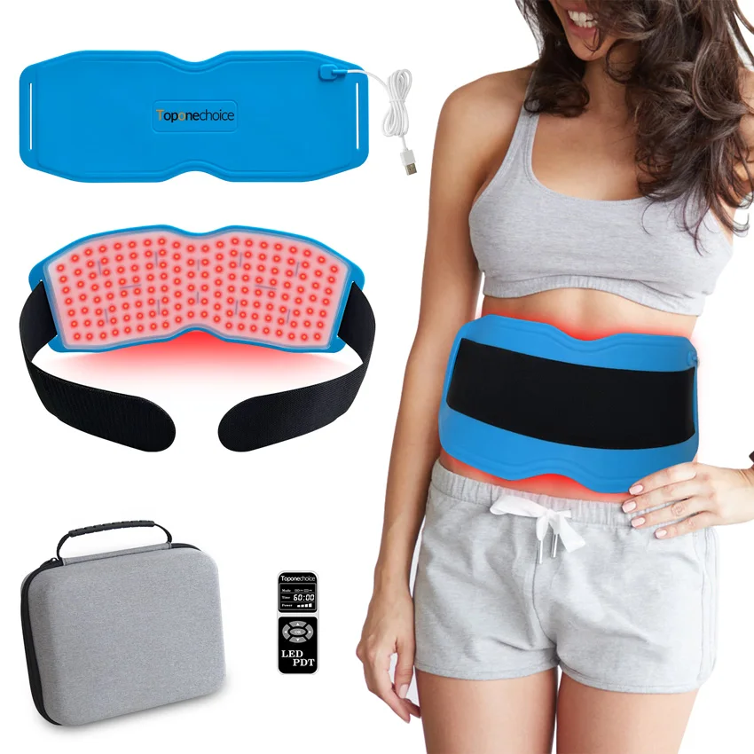 

Near Infrared Pad PDT Machine Belly Wrap 660nm 850nm 940nm LED Infrared Red Light Therapy Waist Belt Mat for Weight Loss