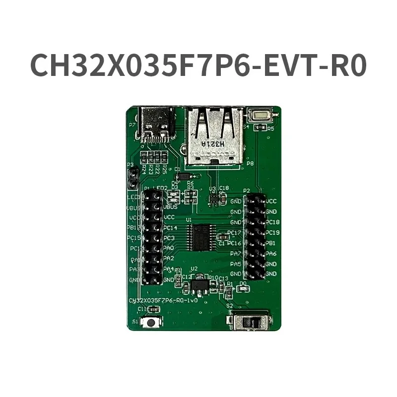 CH32X035 Development board RISC-V USB Type-C PD MCU