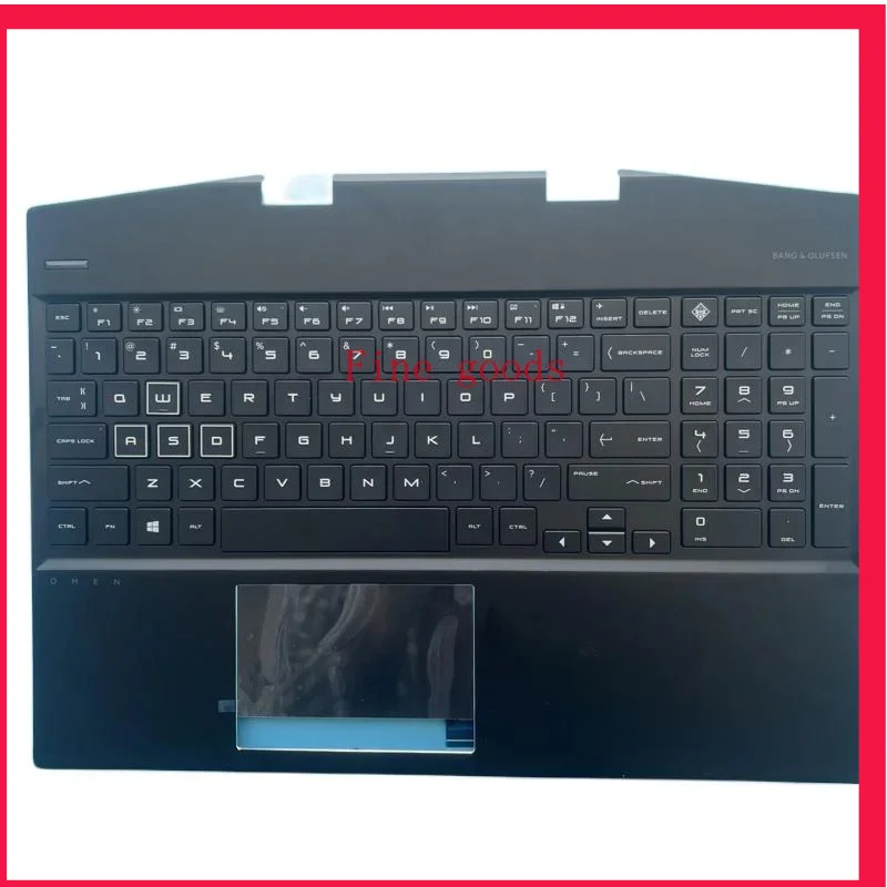 New Palmrest w/Backlit Keyboard Touchpad For HP Omen 15-DH 15.6'' AM2JZ000430