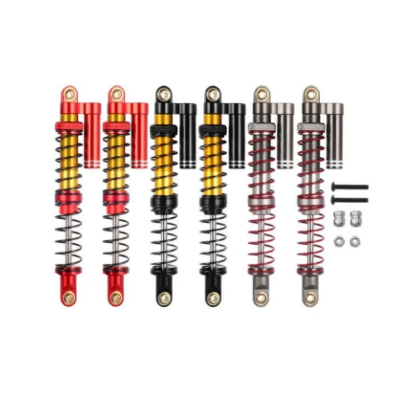 2개 90/95/100/105/110/115mm 서브 튜브 쇼크 업소버 RC 크롤러 자동차 1/10 RC4WD CC01 SCX10 D90 TRX4 TRX-4 T4용