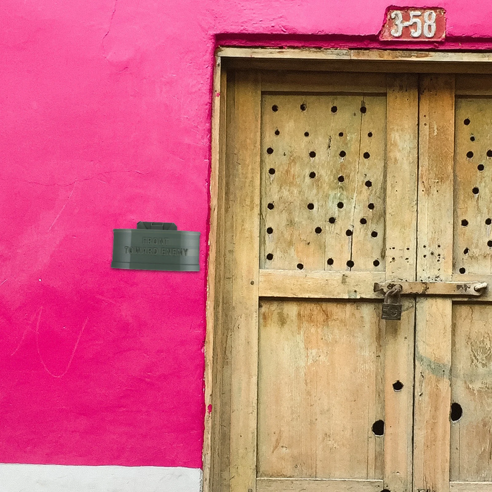 Nieuwe deurbel voor thuis - Amusant Prank Deurbeldecoratie - Effectief storen het signaal niet met realistisch ontwerp voor op kantoor