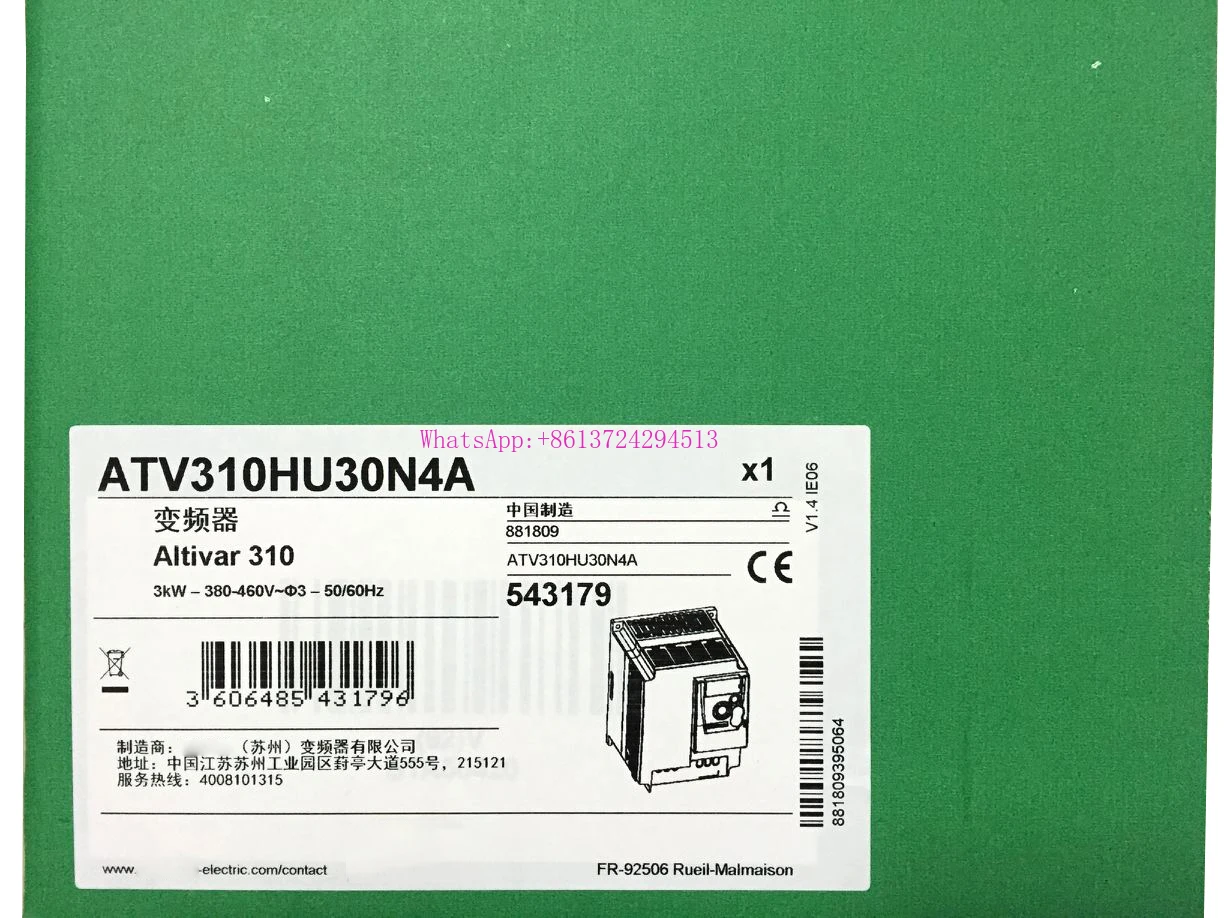 

New Original In BOX ATV310HU30N4A {Warehouse stock} 1 Year Warranty Shipment within 24 hours