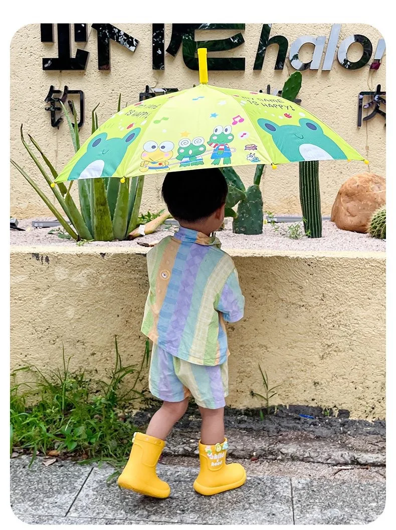 2026 Kinder Regenstiefel Mädchen Jungen Regenstiefel Rutschfeste Kinder Baby Regenschuhe PVC Wasserdichte Halbhohe Wasserschuhe Weiches Gummi – Detail 18