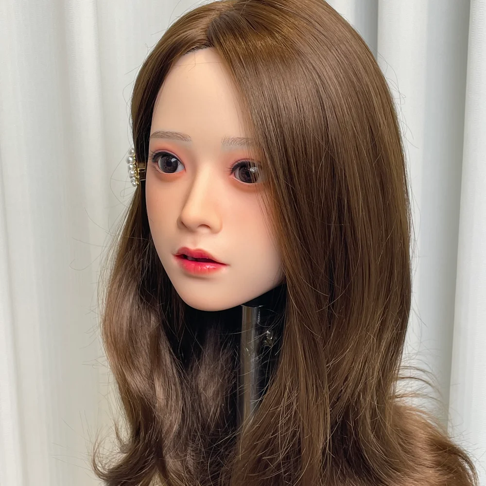 نسخة 1:1 من نموذج رأس أنثى، نموذج رأس مثير جديد، مصنوع من مادة السيليكون، يمكن تخصيصها بنفسك، لمصففي الشعر