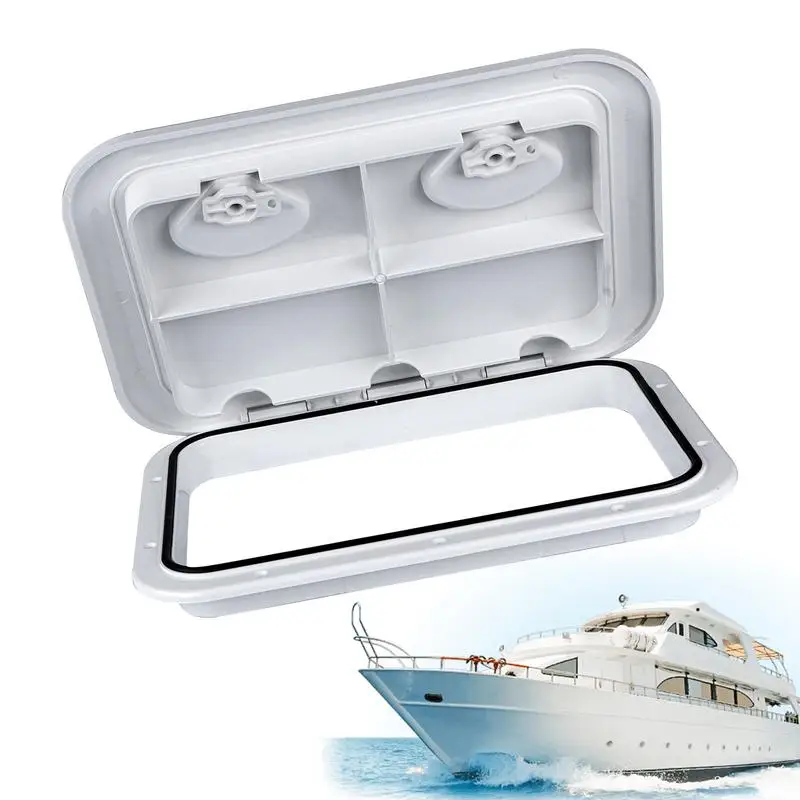 

Marine Deck Hatch Rectangle Boat Access Hatch Lids Weatherproof Sealing Protection Marine Accessories For Yacht RV Boating