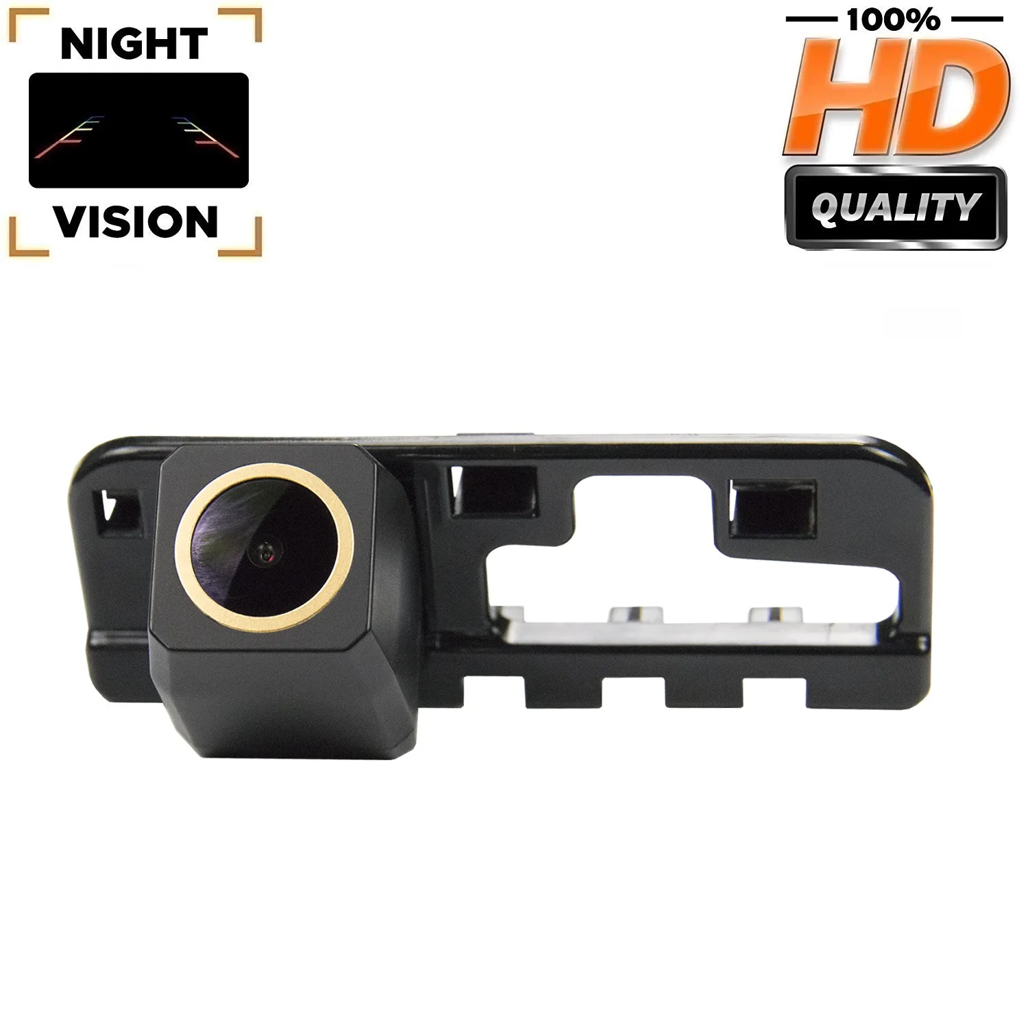 

HD 1280* 720p Rear View Camera for Honda CIVIC 2008 2009, Night vision Camera Reversing Backup camera Waterproof Golden camera