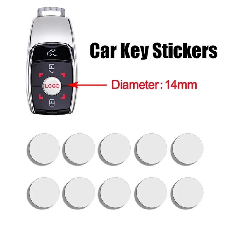 Aluminum Car Remote Key Stickers Decoration Emblem Decal For Seat Ibiza Leon Sport Cupra Alhambra Ateca Altea FR Arona Tarraco