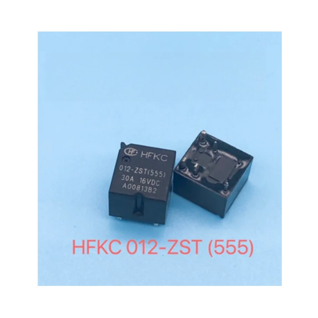 New bulk automotive relay HFKC 012-ZST (555) 5-pin set converts 30A 16VDC