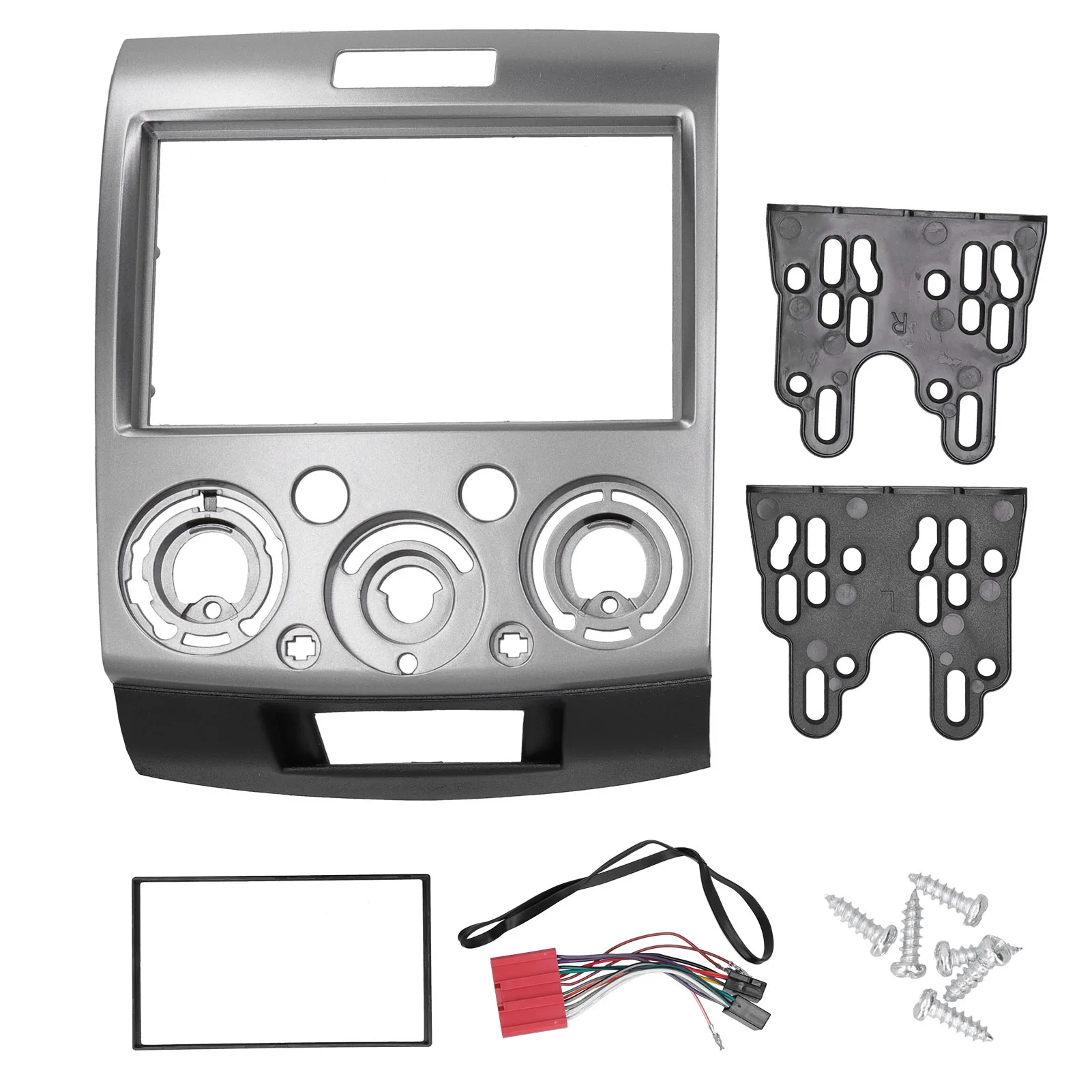 

2 Din Dash Radio Stereo Fascia DVD Navigation Panel Frame Fit for / DVD Panel Frame Stereo Radio Fascia Plate