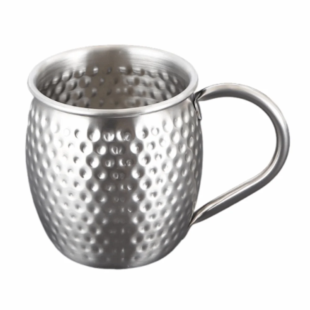

Drinkware Hammer Pattern Moscow Mule Mug Retro Rust-proof Drinking Cup Large Capacity Thickened Beer Mug Bar