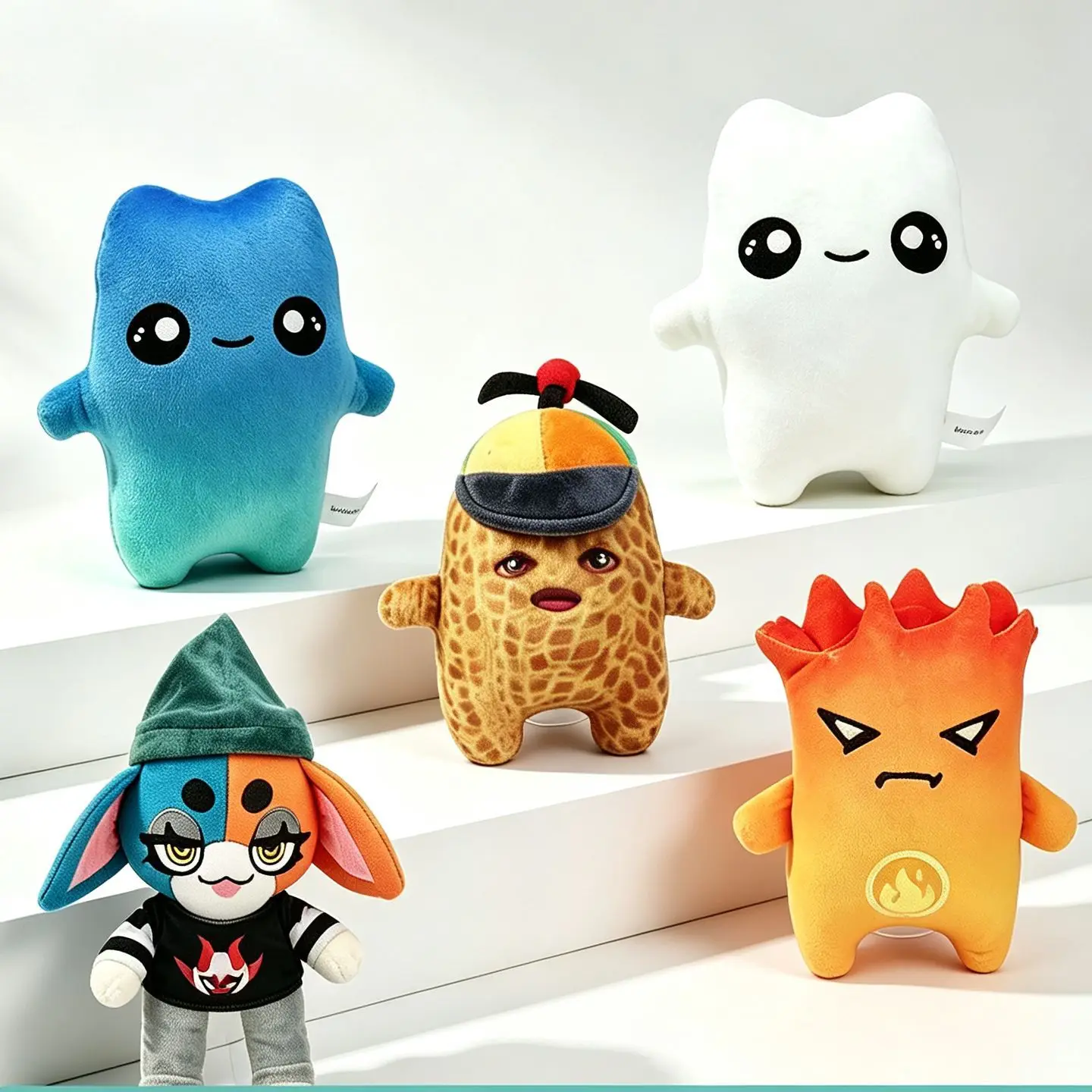 Fortnite 20cm Sprite Plush Doll Game Character Stuffed Toy Soft Collectible Gift For Birthday Ideal Furry Companion