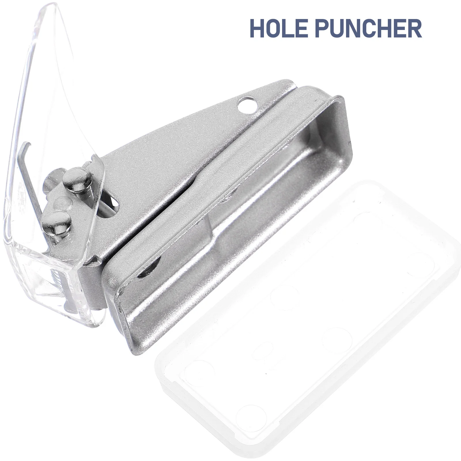 2 قطعة ثقب واحد للحرف الورقية ، أداة خرامة مثلثة محمولة ، مجلد سجل القصاصات ذاتية الصنع ، مستلزمات المكتب خرامة أوراق فضفاضة