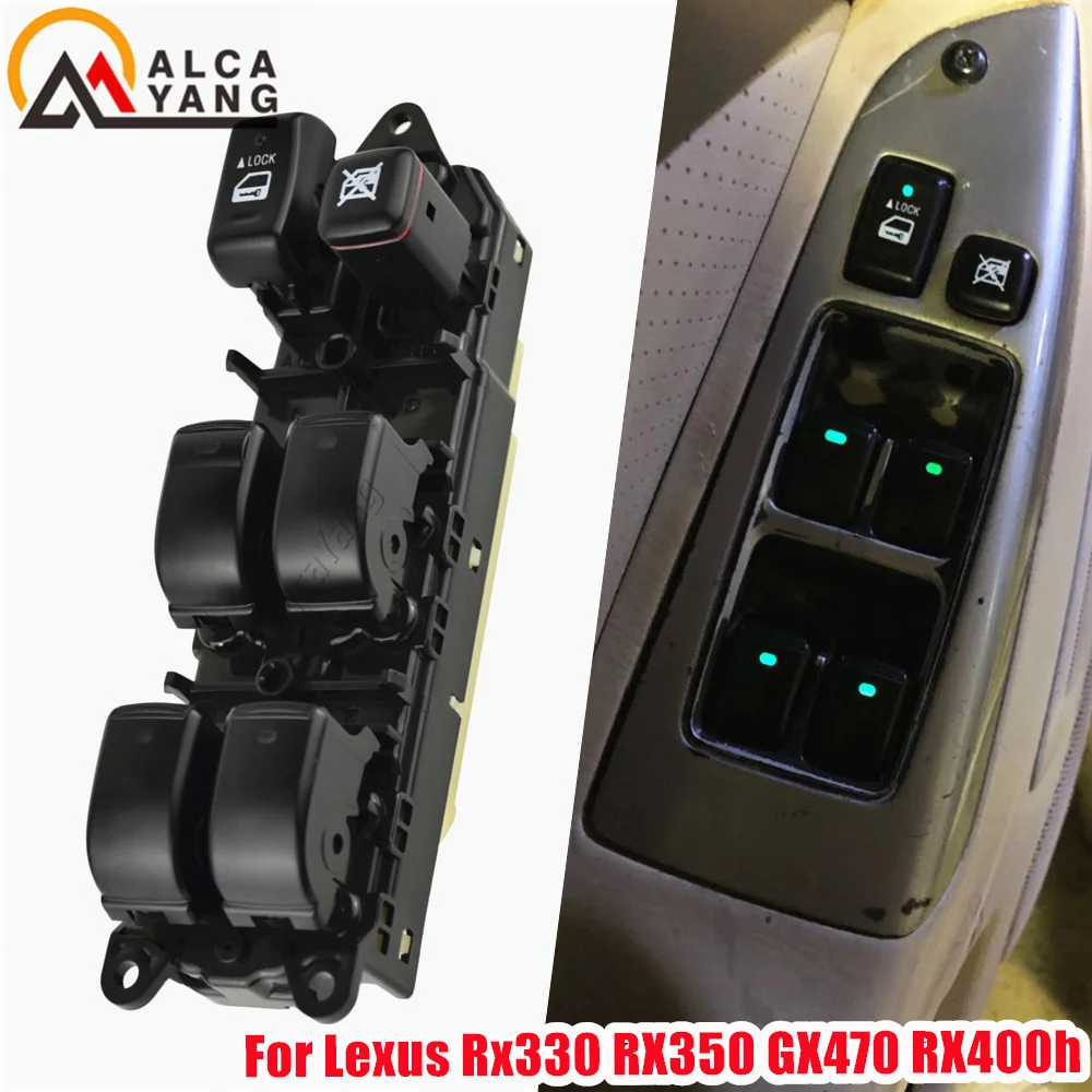 For Lexus RX330 RX350 RX400 GX470 Master Power Window Switch 84040-48140 84040-48080