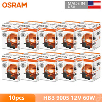OSRAM H4 H7 9005 HB3 9006 HB4 Car White Headlight Original Bulbs H8 H9 H11 H16 Halogen Lamps Made in Germany Wholesale(10PCS)